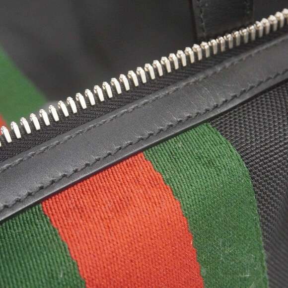 GUCCI Authentic Black Canvas Tote Bag - Picture 8 of 13